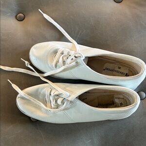 Grasshoppers Women's White Lace-Up Sneakers